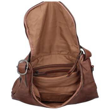 Dámská crossbody kabelka coffee - MariaC Liera