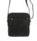 Pánská kožená crossbody taška černá - Pierre Cardin Farenn