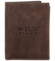 Pánská kožená peněženka tmavě hnědá - Wild Tiger Stefan