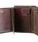 Pánská kožená peněženka tmavě hnědá - Wild Tiger Stefan