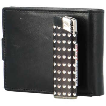 Pánská kožená peněženka černá - Bellugio Evront