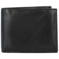 Pánská kožená peněženka černá - Bellugio Santian
