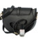 Dámská kožená crossbody kabelka černá - Delami Vera Pelle Daisy