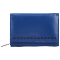 Dámská kožená peněženka modrá - Bellugio Chiarana