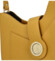 Dámská kožená kabelka na rameno žlutá - Delami Vera Pelle Andaroi
