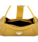 Dámská kožená kabelka na rameno žlutá - Delami Vera Pelle Andaroi