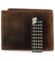 Pánská kožená peněženka hnědá - Diviley Steig Beran