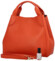 Dámská kožená kabelka do ruky oranžová - Delami Keriska