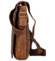 Pánská kožená crossbody/taška khaki - Green Wood Maxvell