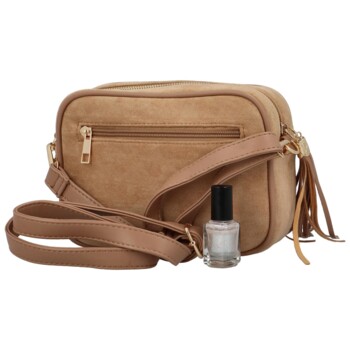 Dámská crossbody kabelka khaki - MaxFly Qeuline