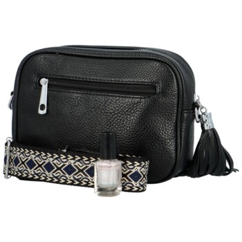 Dámská crossbody kabelka černá - MaxFly Nuranna