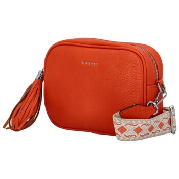 Dámská crossbody kabelka oranžová - MaxFly Nuranna