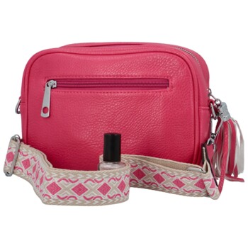 Dámská crossbody kabelka fuchsiová - MaxFly Nuranna