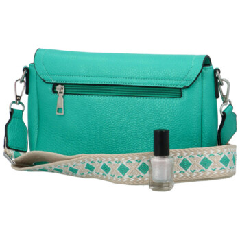Dámská crossbody kabelka tyrkysová - MaxFly Keitha