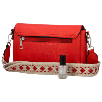 Dámská crossbody kabelka červená - MaxFly Keitha