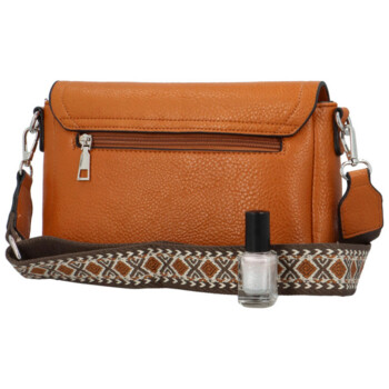 Dámská crossbody kabelka hnědá - MaxFly Keitha