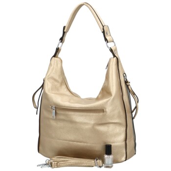 Dámská kabelka na rameno zlatá - Romina & Co Bags Gracia