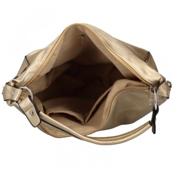 Dámská kabelka na rameno zlatá - Romina & Co Bags Gracia