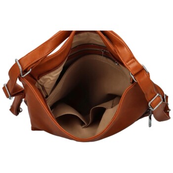 Dámský kabelko/batoh hnědý - Romina & Co Bags Marjorine