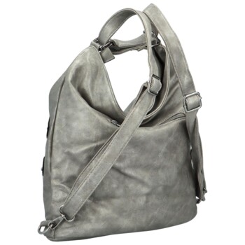 Dámský kabelko/batoh stříbrný - Romina & Co Bags Marjorine