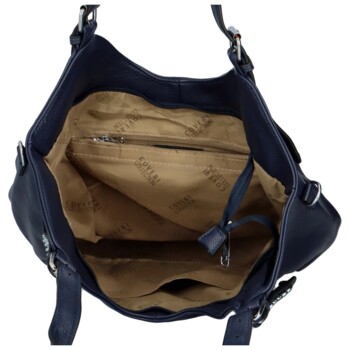 Dámská kabelka na rameno tmavě modrá - Coveri Ristinela