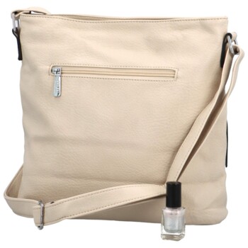 Dámská crossbody kabelka béžová - Coveri Chantalls