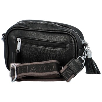 Dámská crossbody kabelka černá - Coveri Orchideas