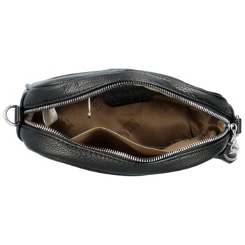 Dámská crossbody kabelka černá - Coveri Orchideas