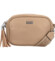 Dámská crossbody kabelka taupe - Coveri Orchideas