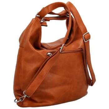 Dámský kabelko/batoh hnědý - Romina & Co Bags Kiraya