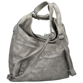 Dámský kabelko/batoh stříbrný - Romina & Co Bags Kiraya