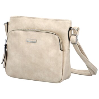 Dámská crossbody kabelka béžová - Romina & Co Bags Risttin