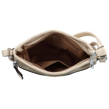 Dámská crossbody kabelka béžová - Romina & Co Bags Risttin