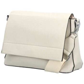 Dámská crossbody kabelka krémová - Firenze Ameralda