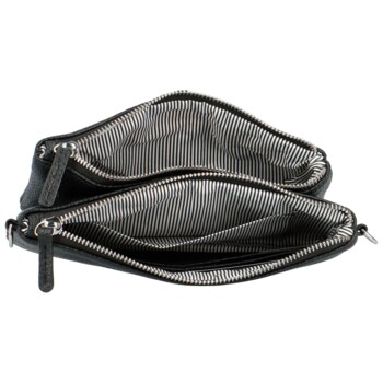 Dámská mini crossbody kabelka černá - MaxFly Terrina