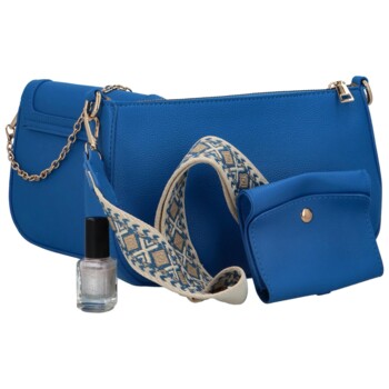 Dámská sada crossbody modrá - MaxFly Syntie