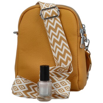 Dámská crossbody kabelka žlutá - MaxFly Angélica