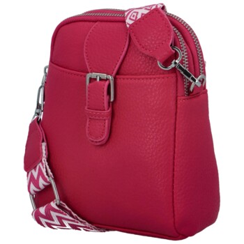 Dámská crossbody kabelka fuchsiová - MaxFly Angélica
