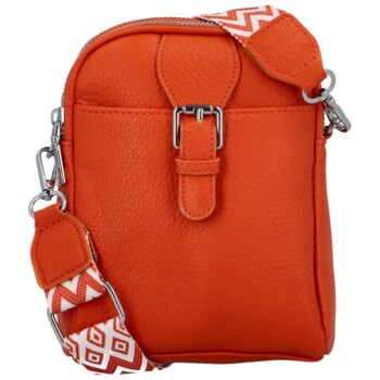 Dámská crossbody kabelka oranžová - MaxFly Angélica