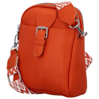 Dámská crossbody kabelka oranžová - MaxFly Angélica