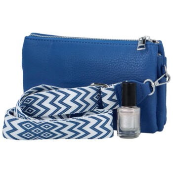 Dámská crossbody kabelka královská modrá - MaxFly Chantals
