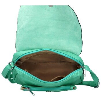 Dámská crossbody kabelka tyrkysová - Firenze Zopóla