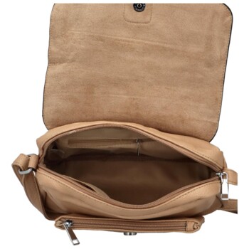 Dámská crossbody kabelka khaki - Firenze Zopóla