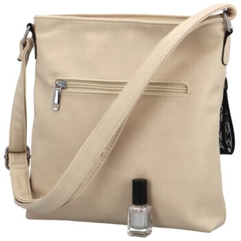 Dámská crossbody béžová - Romina & Co Bags Meschinia 