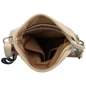Dámská crossbody béžová - Romina & Co Bags Meschinia 