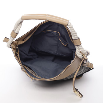 Velká atraktivní kabelka přes rameno černá - MARIA C Mimis