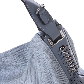 Moderní dámská kabelka přes rameno modrá - MARIA C Paisley