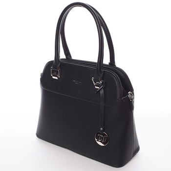 Středně velká černá dámská kabelka přes rameno - David Jones Airie