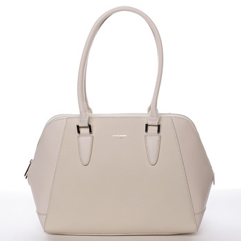 Trendy kabelka přes rameno béžová - David Jones Jaylee