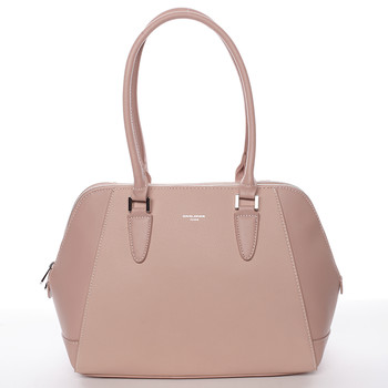 Trendy kabelka přes rameno růžová - David Jones Jaylee